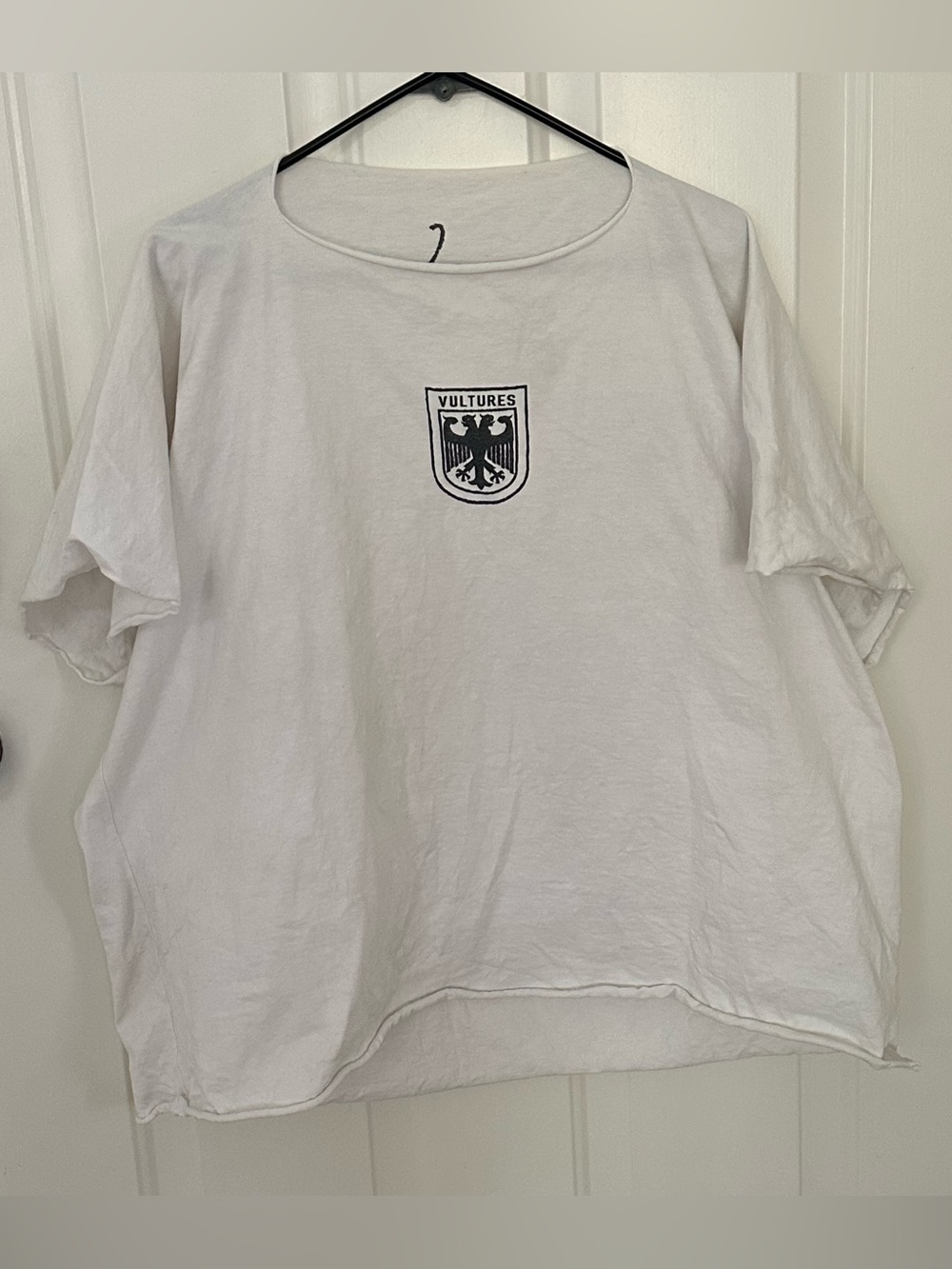 YZY Yeezy YE Vultures Kanye West Gosha Graphic Box Oversized Tee T-Shirt Sz 2